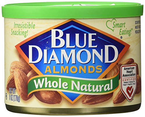 Blue Diamond Can Almonds Whole Natural 6Oz/170G 00383