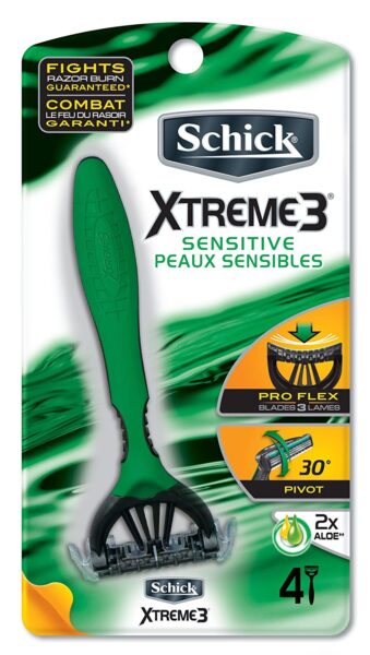 Schick Xtreme3 Piel Normal Pack of 4