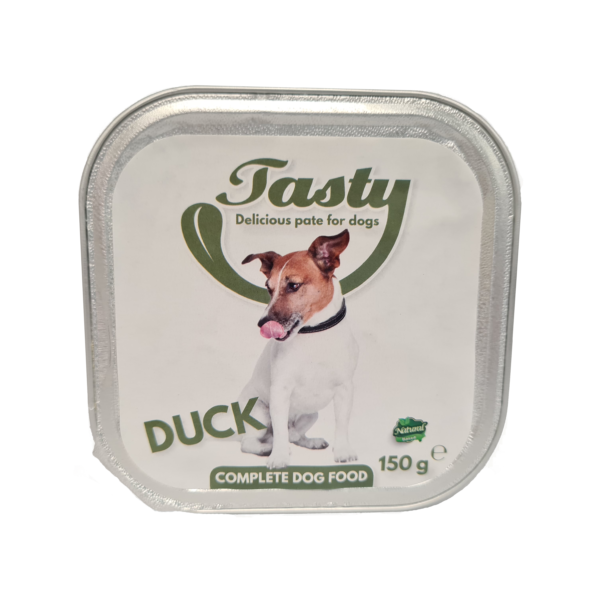 Tasty Dog Pate Duck 150 gr