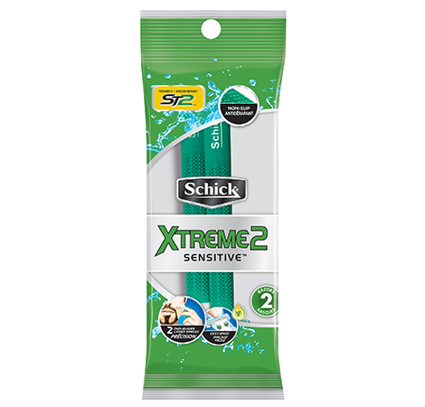 Schick Xtreme2 Piel Sensitiva Pack of 2
